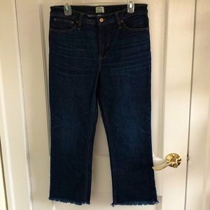 J. Crew Billie Demi Boot Crop Jeans